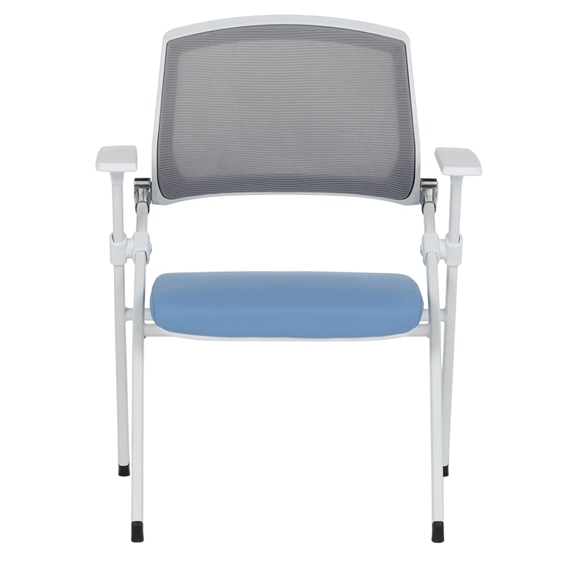 Сгъваем посетителски офис стол Carmen 1706-1 син